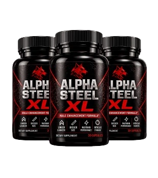 Alpha Steel XL™ official daily male wellness formula USA
